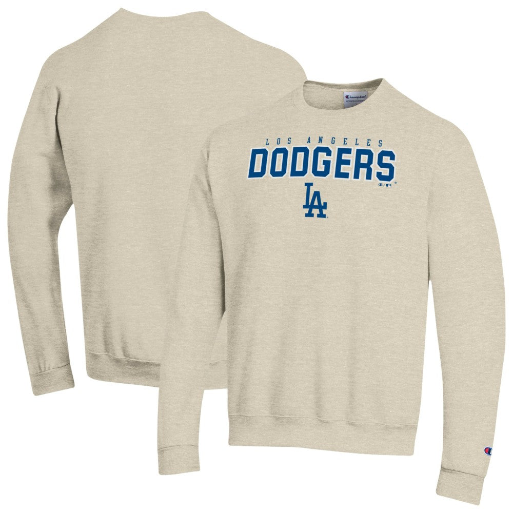 Los Angeles Dodgers Champion Eco Powerblend Sweatshirt Oatmeal