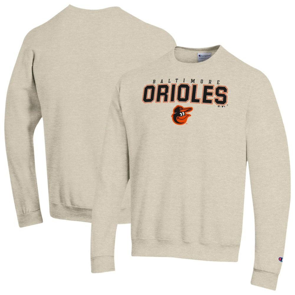 Baltimore Orioles Champion Eco Powerblend Sweatshirt Oatmeal