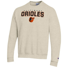 Baltimore Orioles Champion Eco Powerblend Sweatshirt Oatmeal