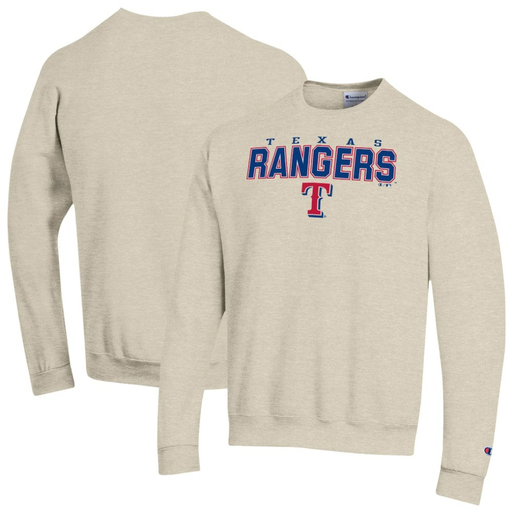 Texas Rangers Champion Eco Powerblend Sweatshirt Oatmeal