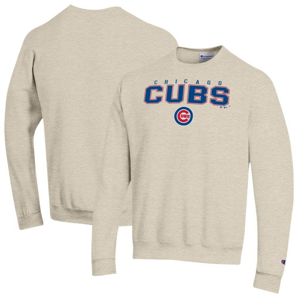 Chicago Cubs Champion Eco Powerblend Sweatshirt Oatmeal