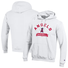 Los Angeles Angels Champion Eco Powerblend Hoodie White