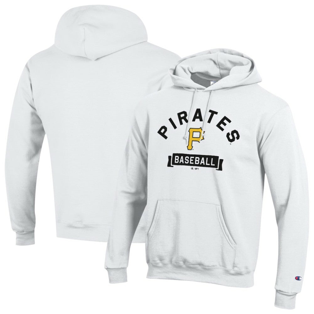 Pittsburgh Pirates Champion Eco Powerblend Hoodie White