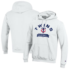Minnesota Twins Champion Eco Powerblend Hoodie White
