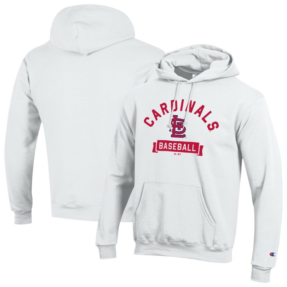 St. Louis Cardinals Champion Eco Powerblend Hoodie White