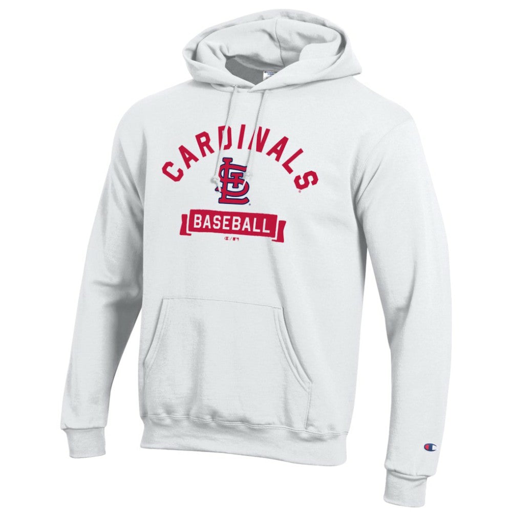 St. Louis Cardinals Champion Eco Powerblend Hoodie White