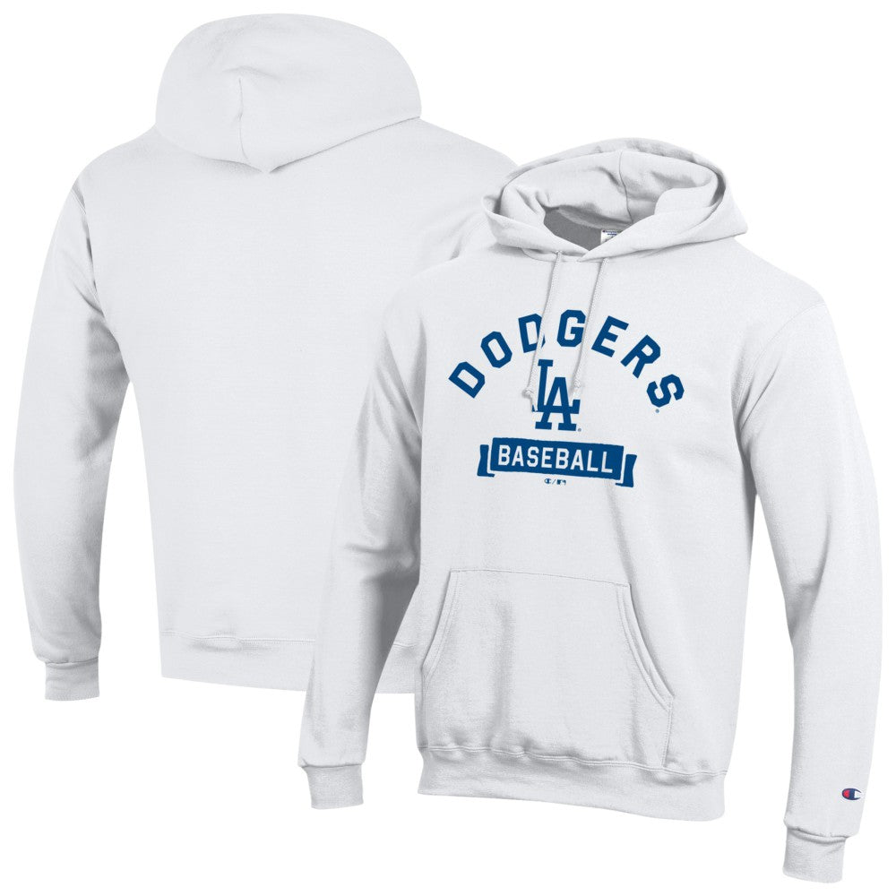 Los Angeles Dodgers Champion Eco Powerblend Hoodie White