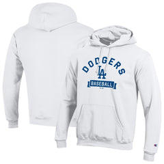 Los Angeles Dodgers Champion Eco Powerblend Hoodie White