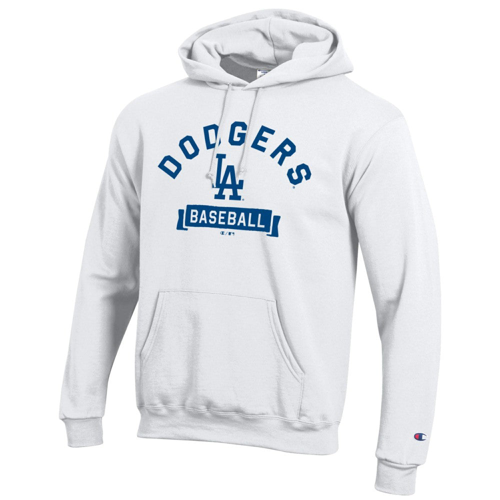 Los Angeles Dodgers Champion Eco Powerblend Hoodie White