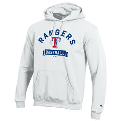 Texas Rangers Champion Eco Powerblend Hoodie White