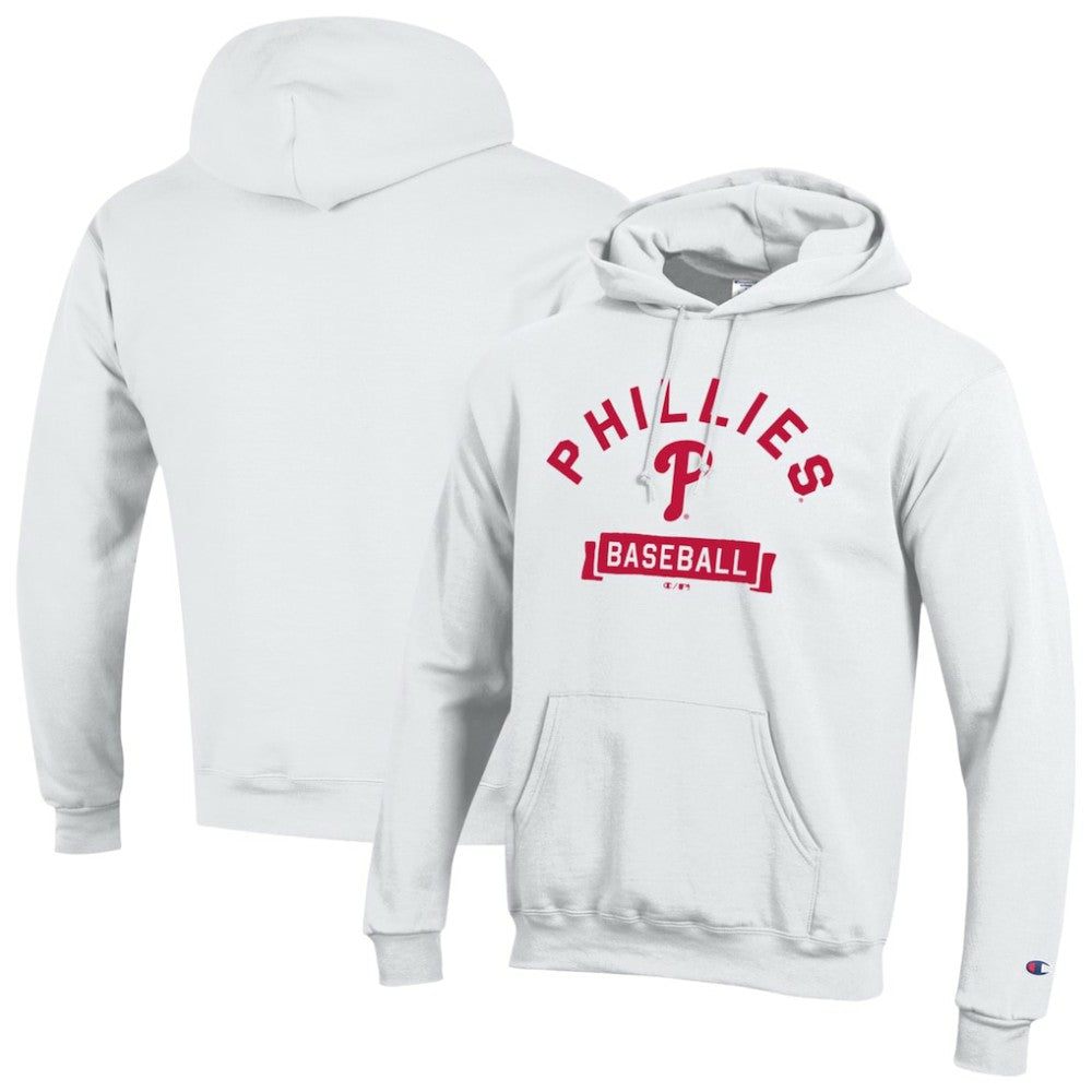 Philadelphia Phillies Champion Eco Powerblend Hoodie White