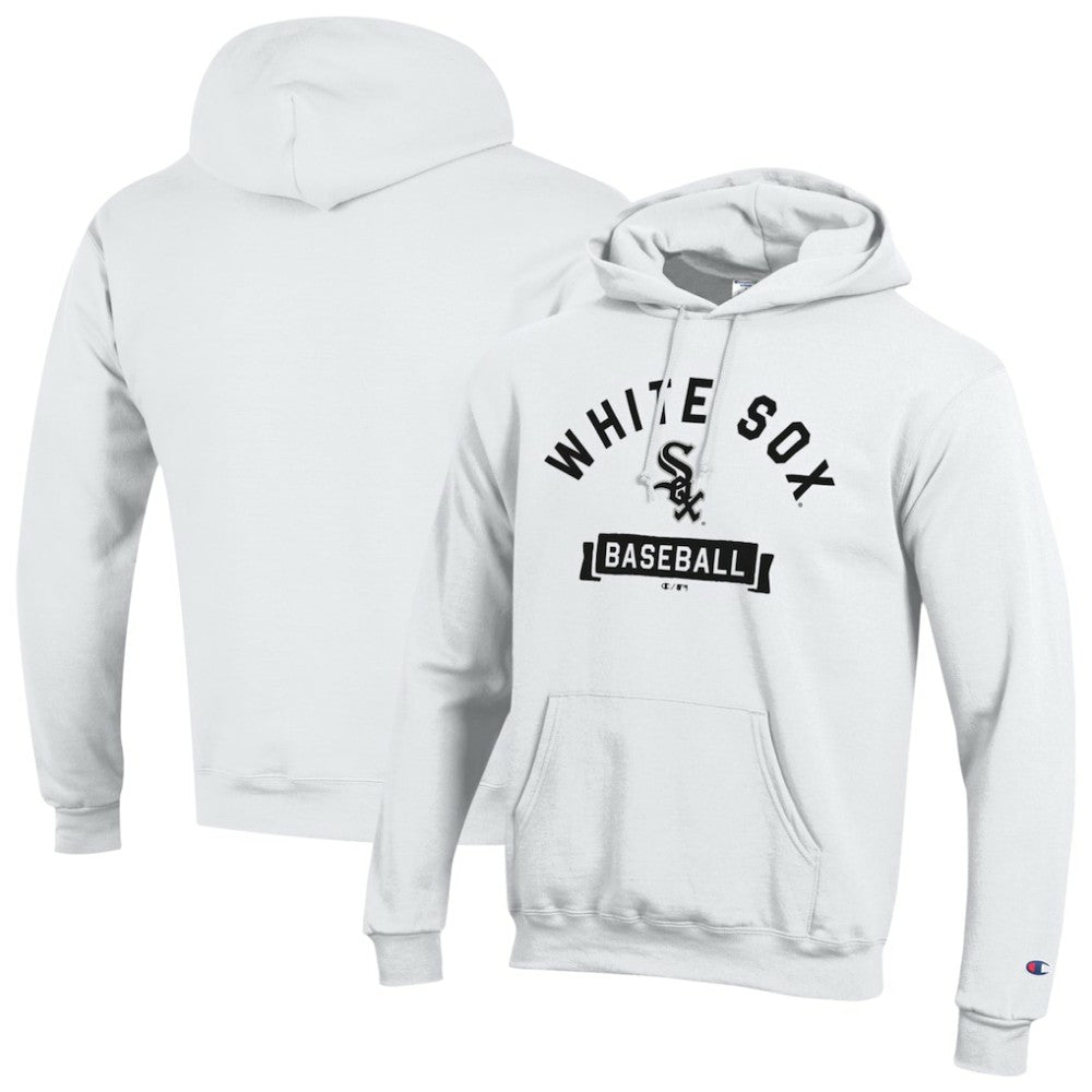 Chicago White Sox Champion Eco Powerblend Hoodie White