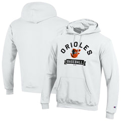 Baltimore Orioles Champion Eco Powerblend Hoodie White