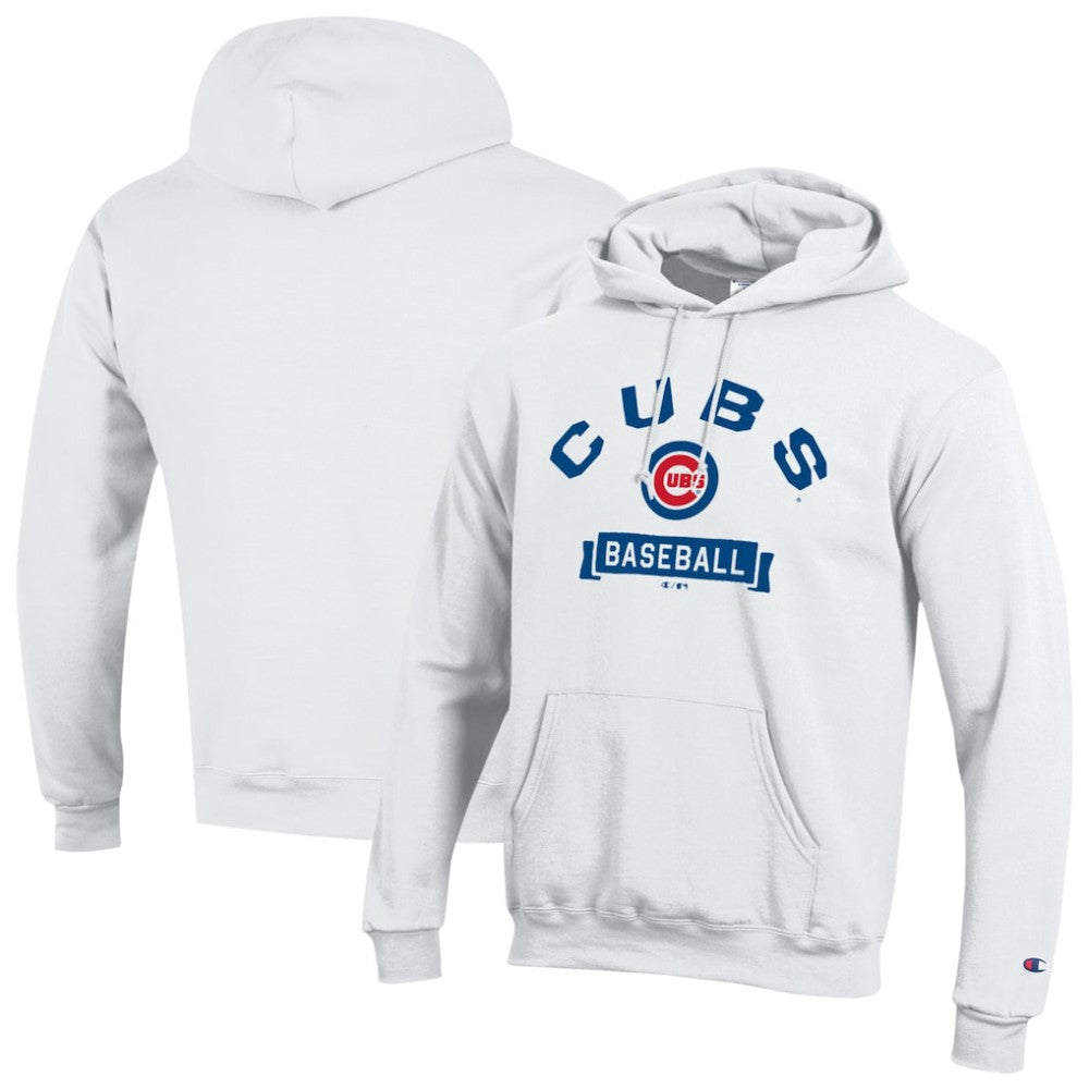 Chicago Cubs Champion Eco Powerblend Hoodie White