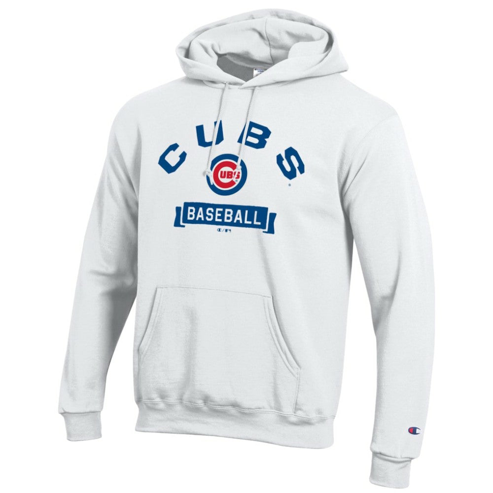 Chicago Cubs Champion Eco Powerblend Hoodie White