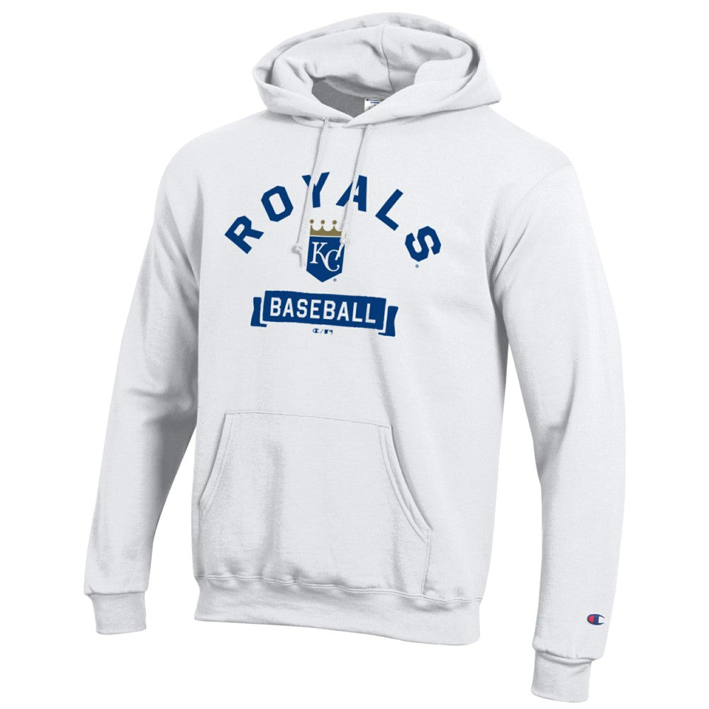 Kansas City Royals Champion Eco Powerblend Hoodie White