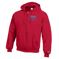 Philadelphia Phillies Champion Eco Powerblend Full-Zip Hoodie Red