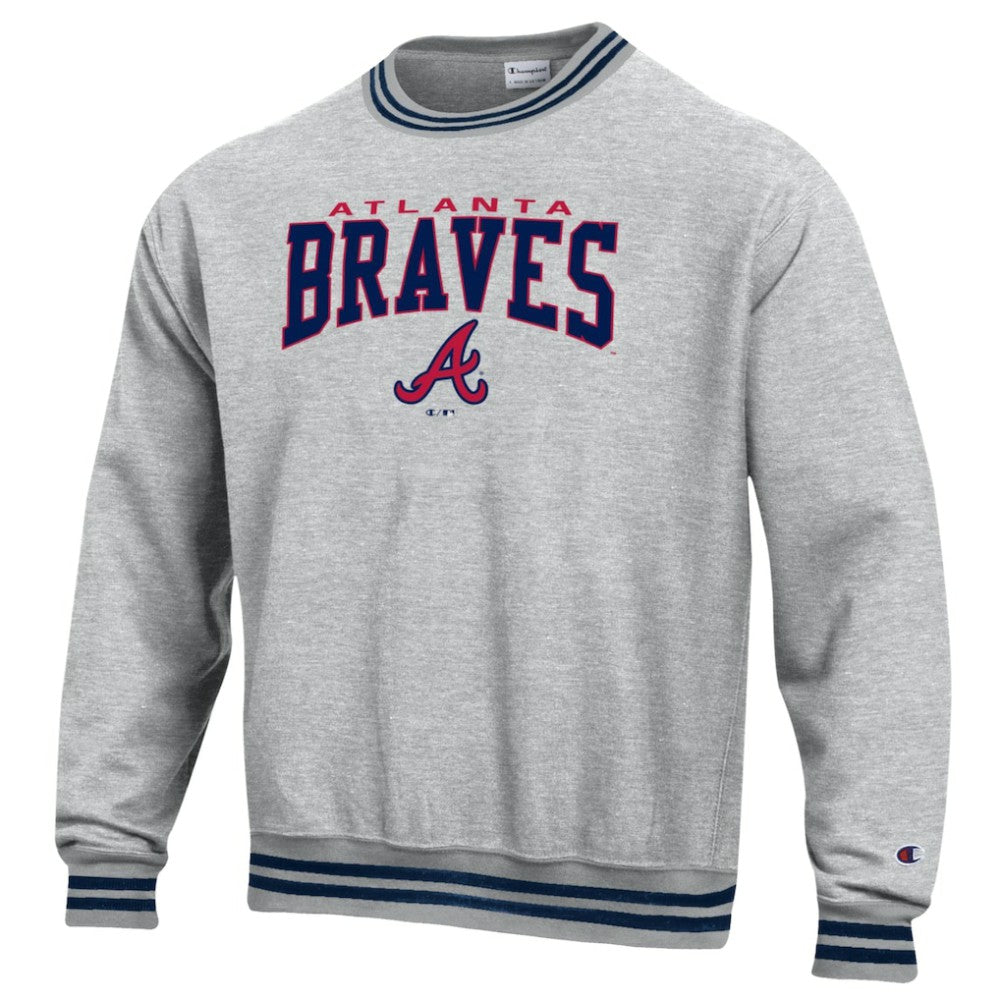 Atlanta Braves Champion Reverse Weave Sweatshirt Navy