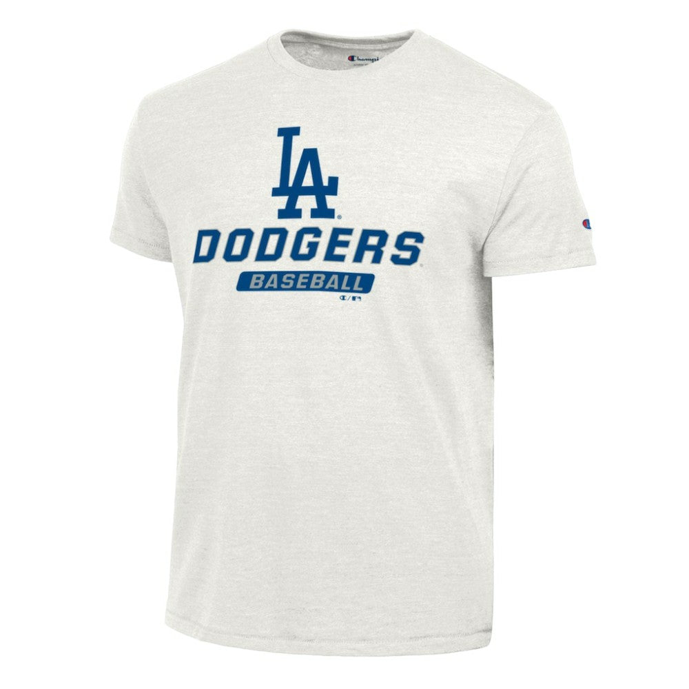 Los Angeles Dodgers Champion Ultimate Tri-blend T-Shirt White