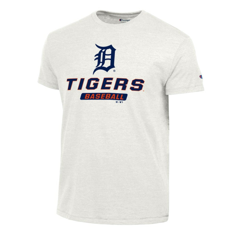 Detroit Tigers Champion Ultimate Tri-blend T-Shirt White