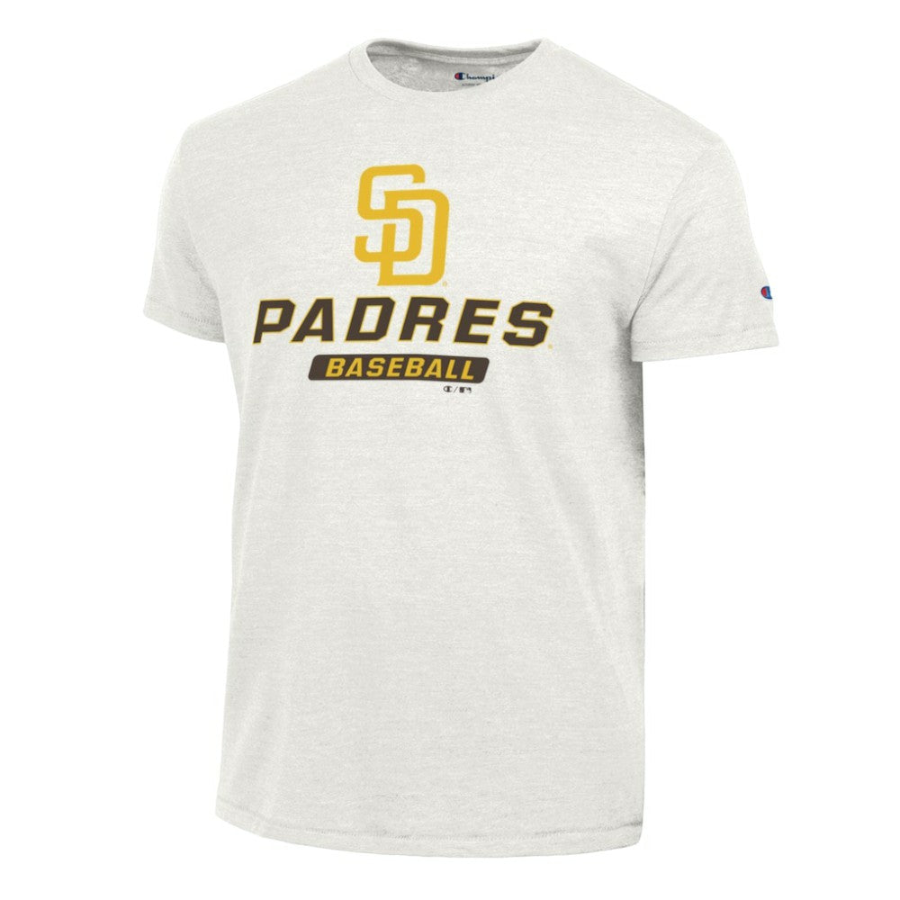 San Diego Padres Champion Ultimate Tri-blend T-Shirt White