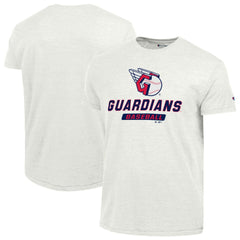 Cleveland Guardians Champion Ultimate Tri-blend T-Shirt White