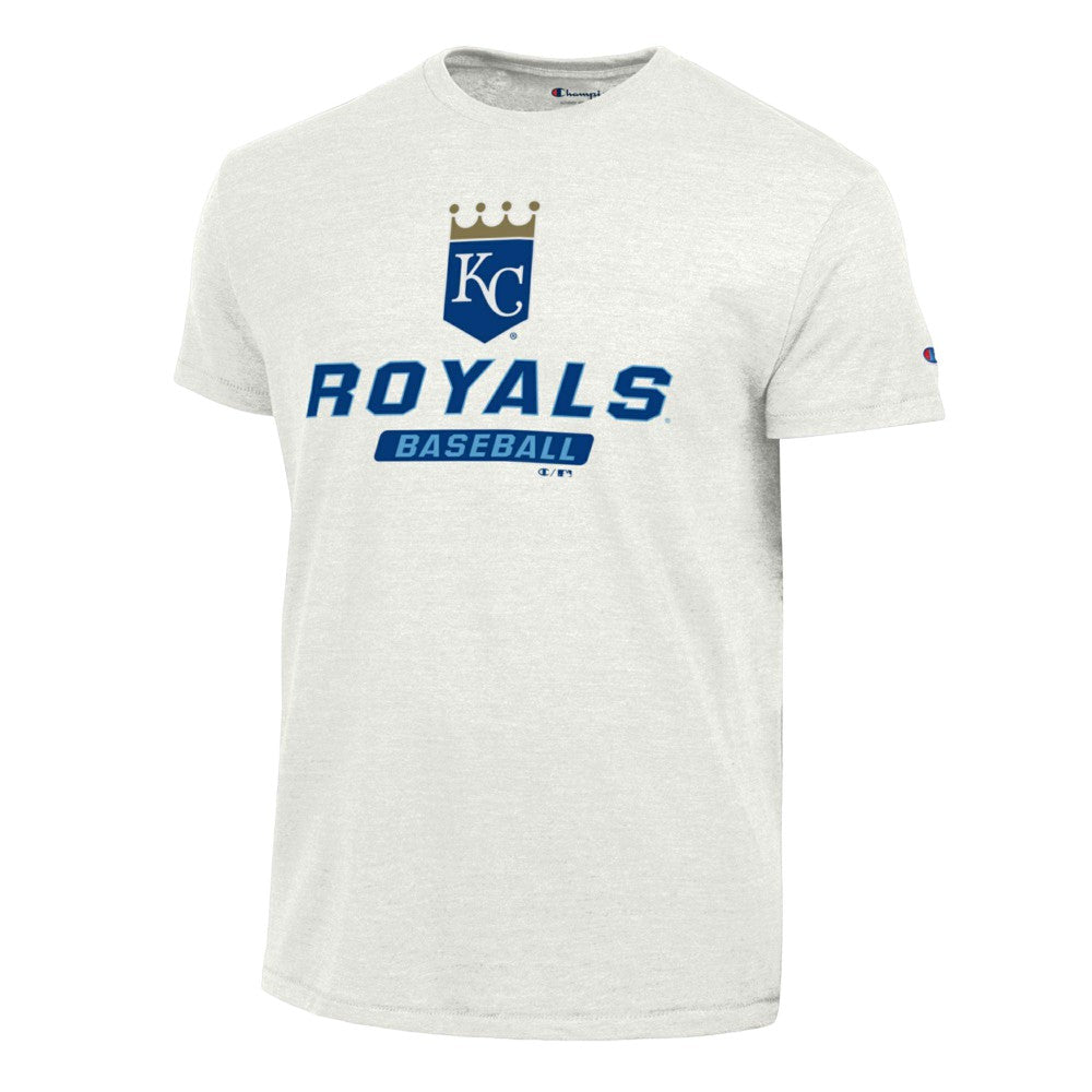 Kansas City Royals Champion Ultimate Tri-blend T-Shirt White