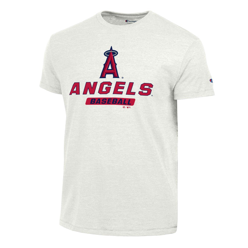 Los Angeles Angels Champion Ultimate Tri-blend T-Shirt White