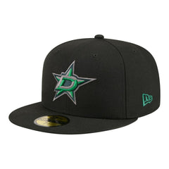 Dallas Stars New Era Color Pop 59FIFTY Fitted Hat Black