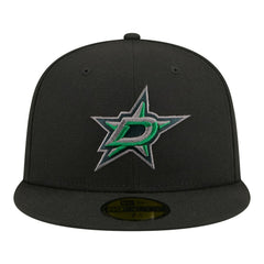Dallas Stars New Era Color Pop 59FIFTY Fitted Hat Black