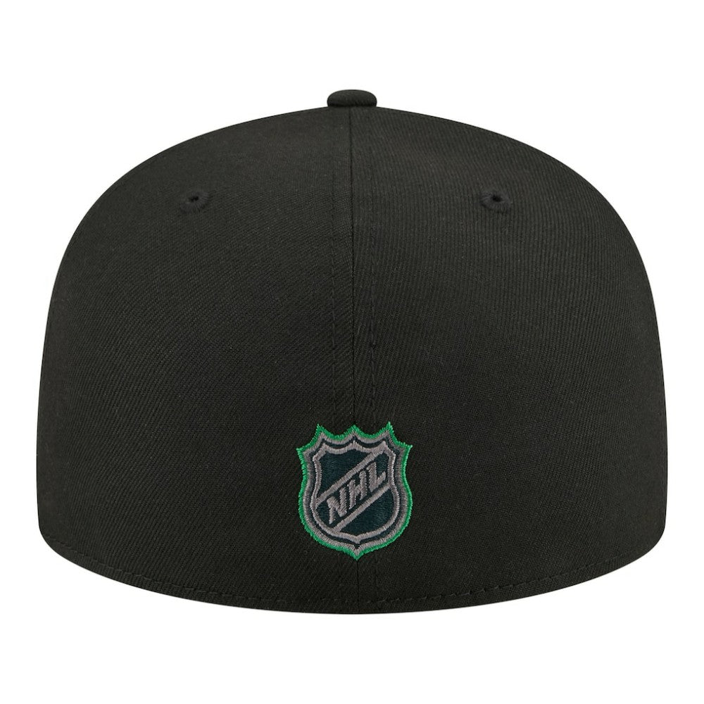 Dallas Stars New Era Color Pop 59FIFTY Fitted Hat Black