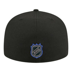 New York Rangers New Era Color Pop 59FIFTY Fitted Hat Black