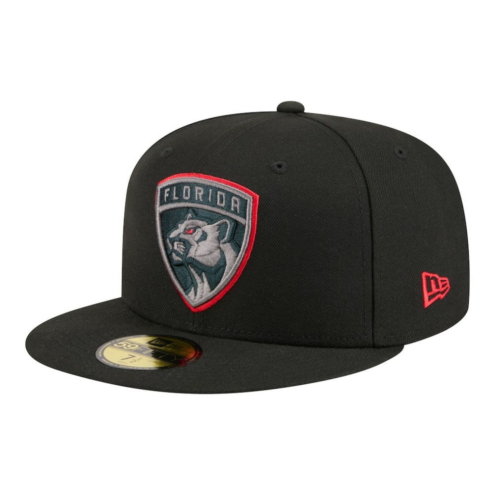 Florida Panthers New Era Color Pop 59FIFTY Fitted Hat Black