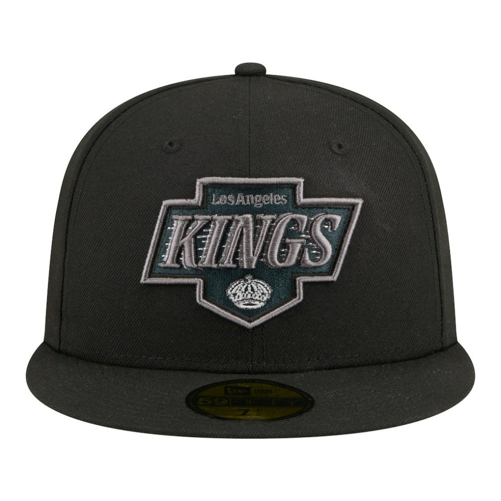Los Angeles Kings New Era Color Pop 59FIFTY Fitted Hat Black