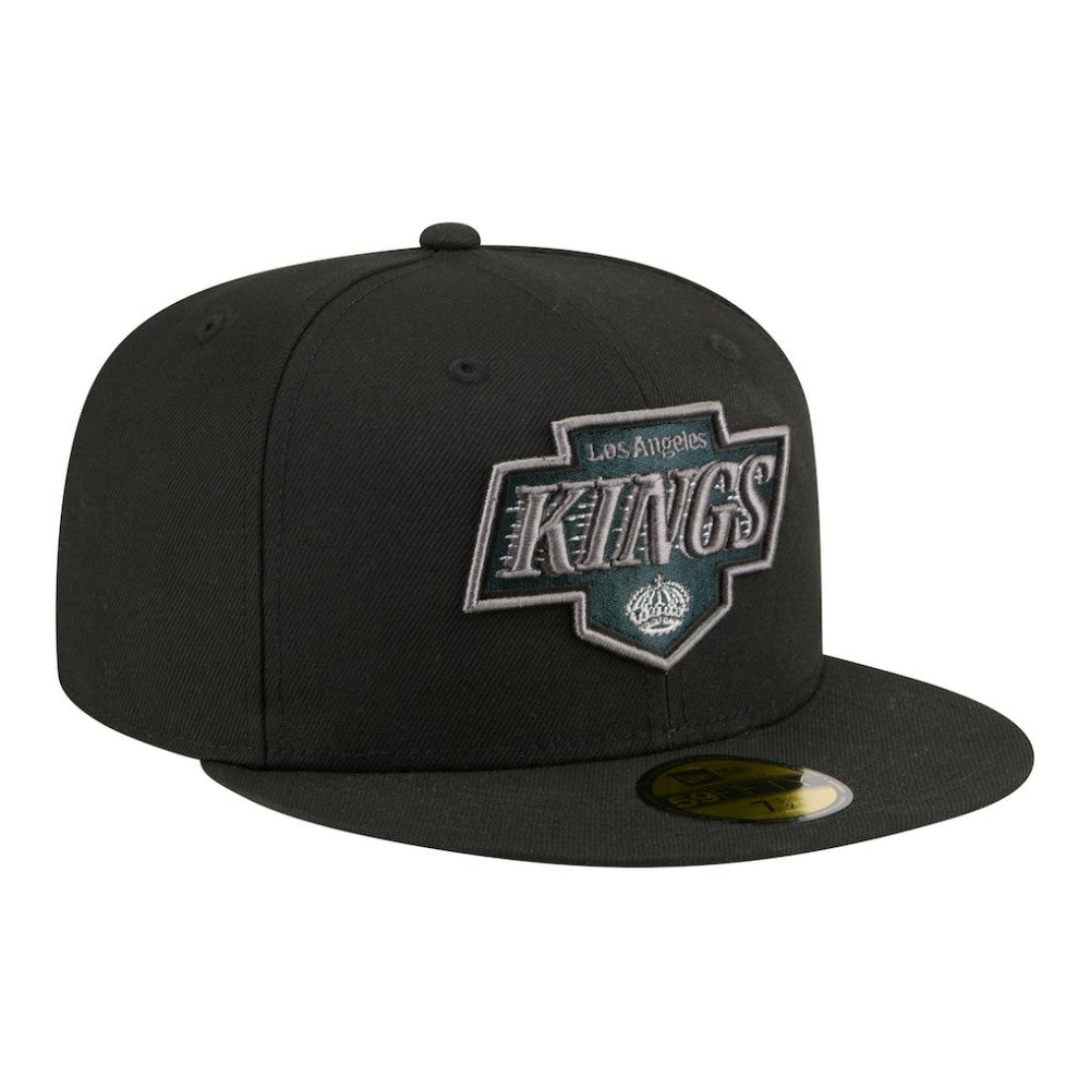 Los Angeles Kings New Era Color Pop 59FIFTY Fitted Hat Black