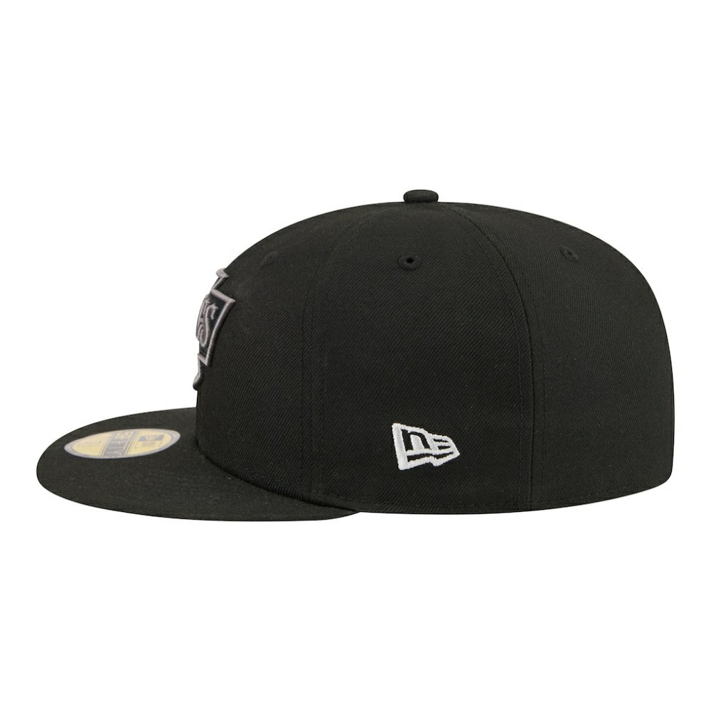 Los Angeles Kings New Era Color Pop 59FIFTY Fitted Hat Black