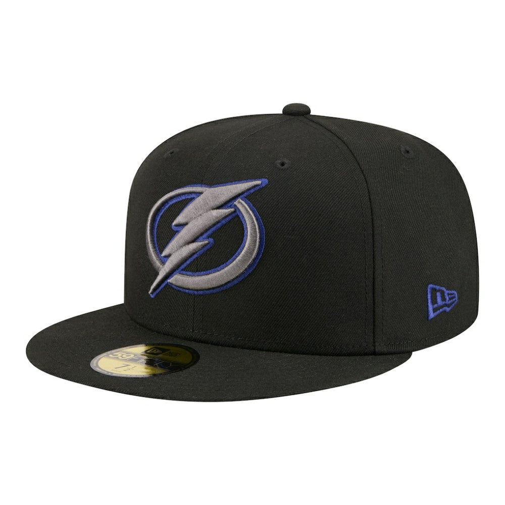 Tampa Bay Lightning New Era Color Pop 59FIFTY Fitted Hat Black