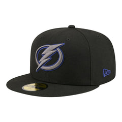 Tampa Bay Lightning New Era Color Pop 59FIFTY Fitted Hat Black