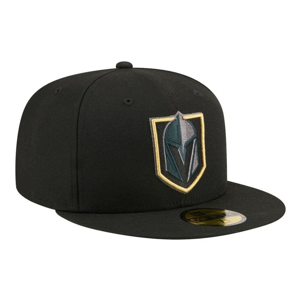 Vegas Golden Knights New Era Color Pop 59FIFTY Fitted Hat Black