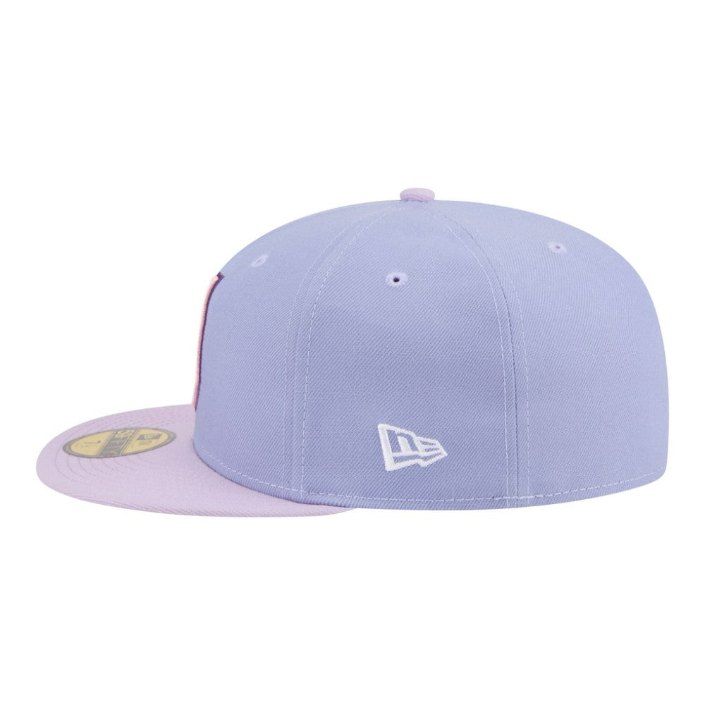 Vegas Golden Knights New Era Lavender Bloom 59FIFTY Fitted Hat Light Purple/Purple