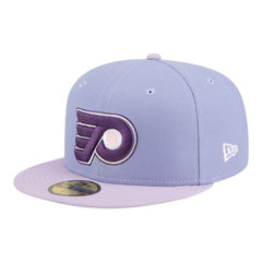 Philadelphia Flyers New Era Lavender Bloom 59FIFTY Fitted Hat Light Purple/Purple