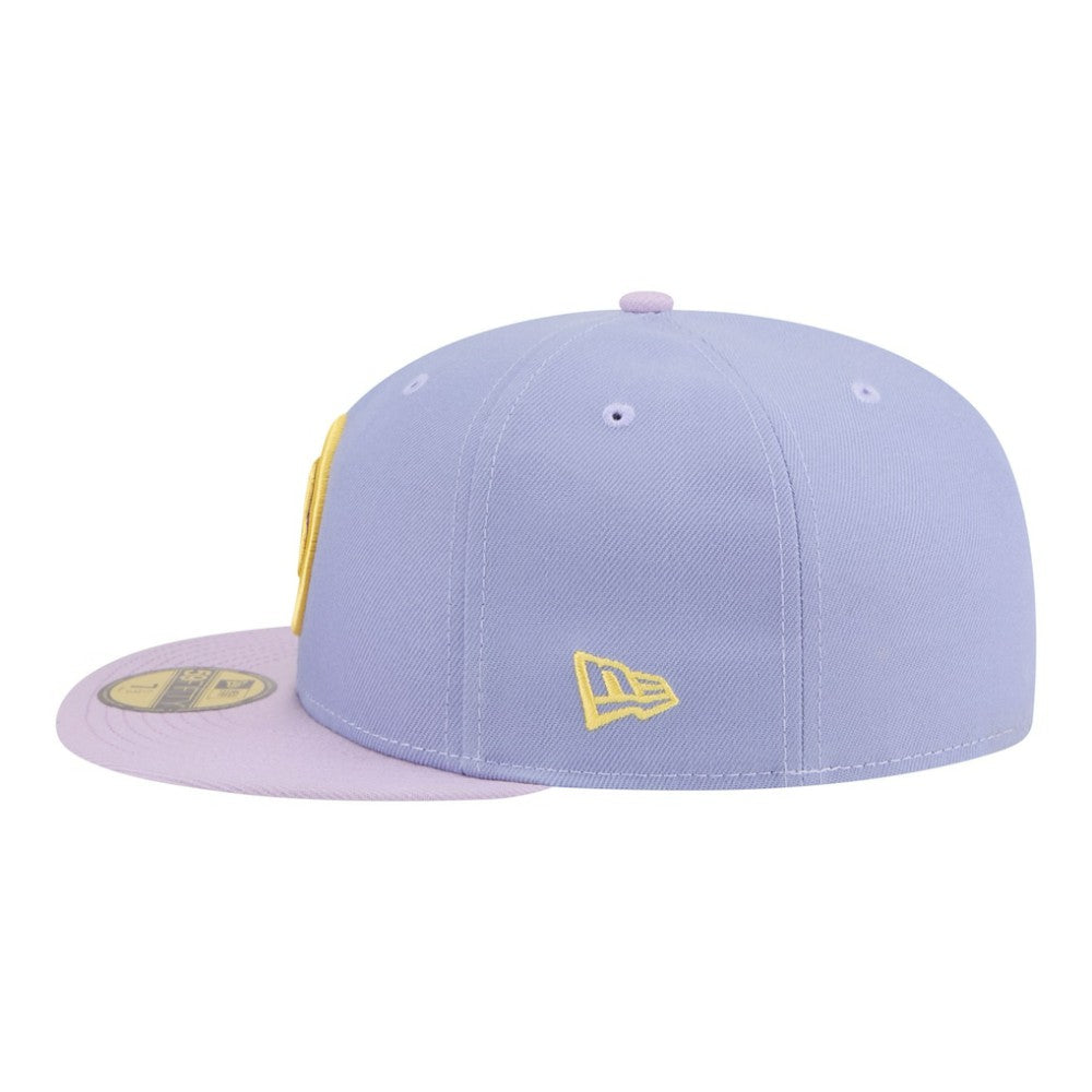 Boston Bruins New Era Lavender Bloom 59FIFTY Fitted Hat Light Purple/Purple