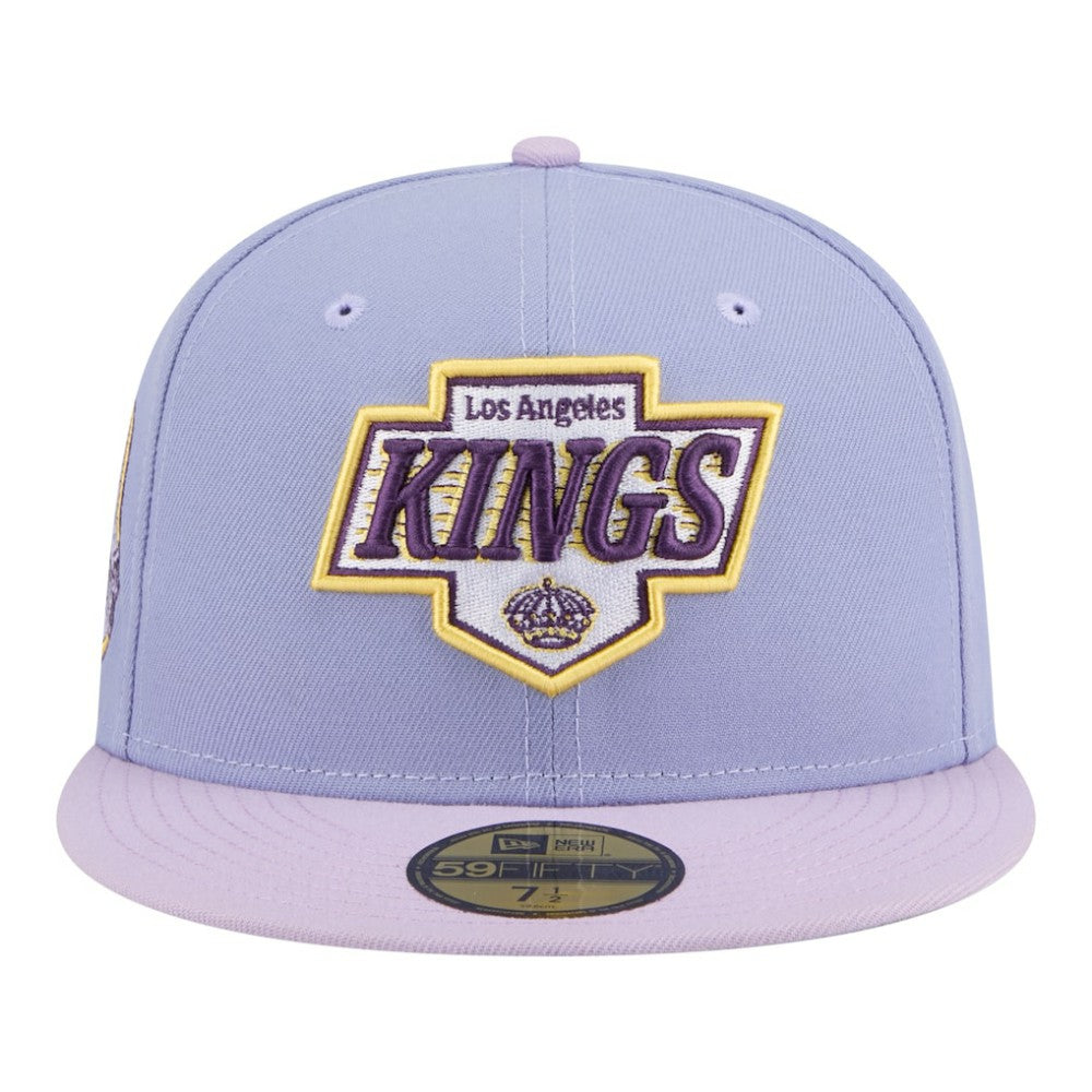 Los Angeles Kings New Era Lavender Bloom 59FIFTY Fitted Hat Light Purple/Purple