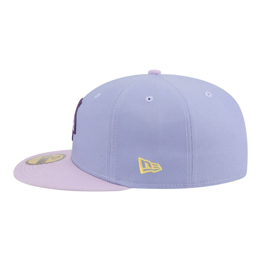 Chicago Blackhawks New Era Lavender Bloom 59FIFTY Fitted Hat Light Purple/Purple