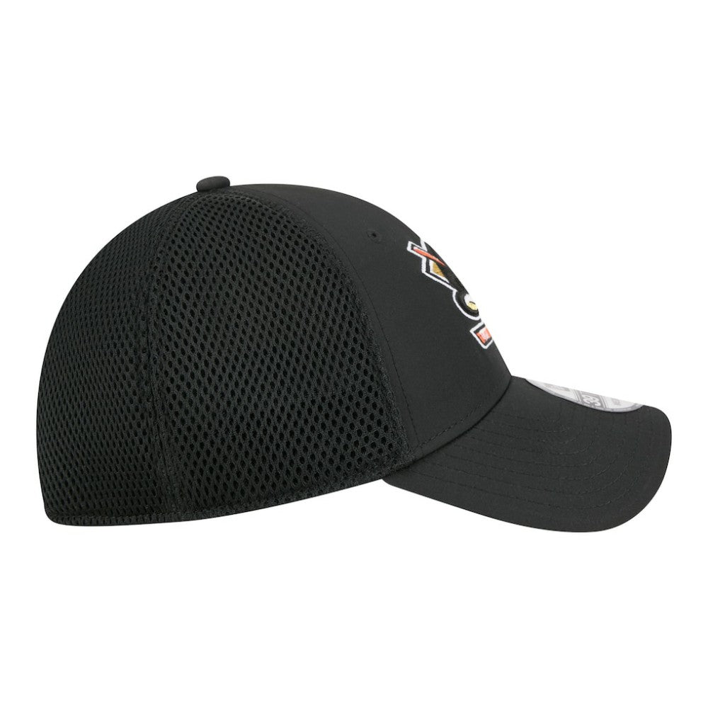 Anaheim Ducks New Era Logo 39THIRTY Flex Hat Black
