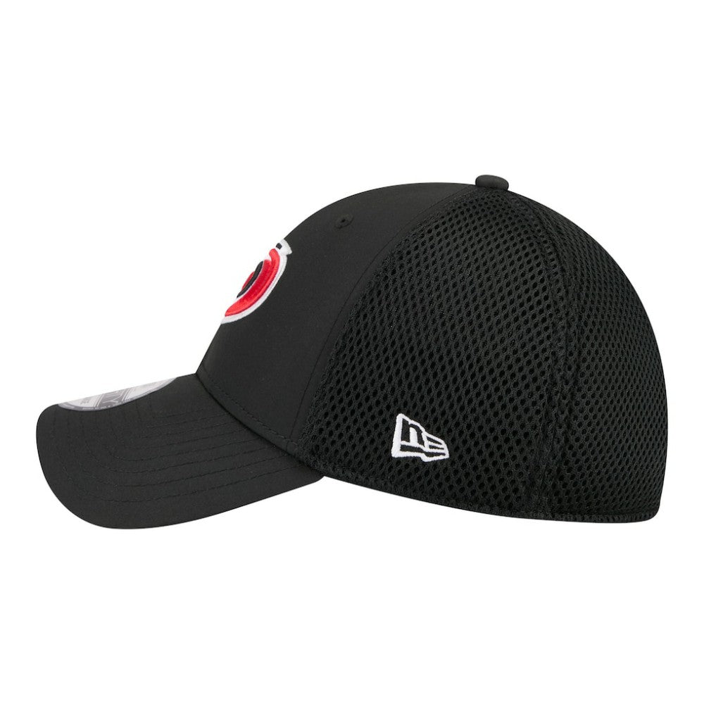 Carolina Hurricanes New Era Logo 39THIRTY Flex Hat Black