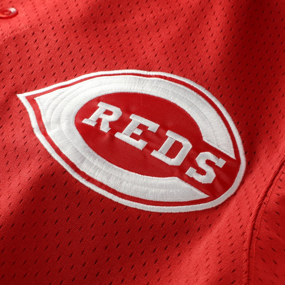 Deion Sanders Cincinnati Reds Big & Tall Cooperstown Mesh Batting Practice Jersey Red | Mitchell & Ness