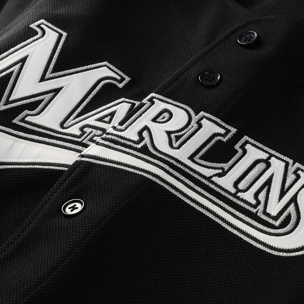 Miguel Cabrera Miami Marlins Big & Tall Cooperstown Mesh Batting Practice Jersey Black | Mitchell & Ness