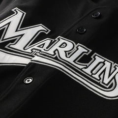 Miguel Cabrera Miami Marlins Big & Tall Cooperstown Mesh Batting Practice Jersey Black | Mitchell & Ness