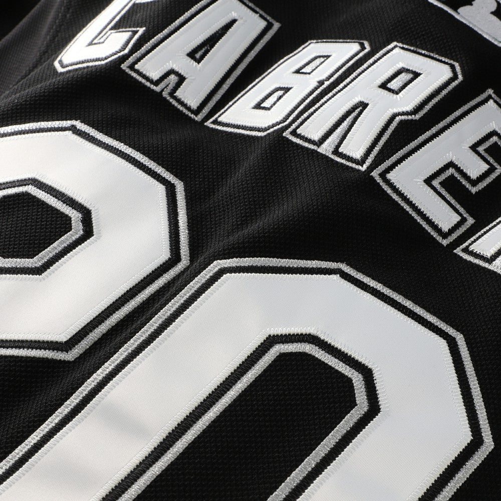 Miguel Cabrera Miami Marlins Big & Tall Cooperstown Mesh Batting Practice Jersey Black | Mitchell & Ness